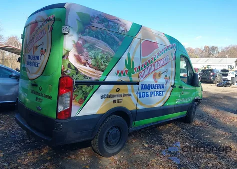 2015 Ford Transit-250 из США, поврежденный, VIN 1FTNR1CM4FKA52566